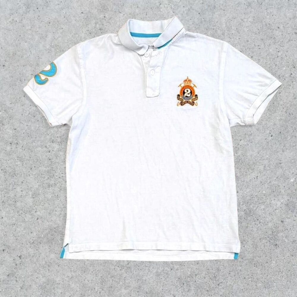 Y2K US Polo Assn Embroidered Golf Polo Shirt